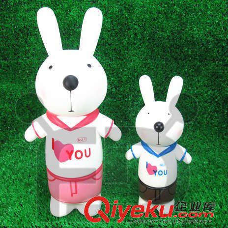 存钱罐系列 metoo卡通/韩国创意家居促销礼品咪兔咪熊塑料储蓄罐存钱罐