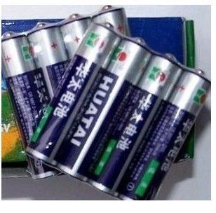 益智彩虹圈 5号电池-5号华太电池/好用的电池/经济实用型 （一板4节）