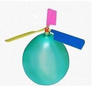 益智玩具 批发供应 儿童玩具气球飞机 气球直升机 气球飞碟 快乐飞飞球