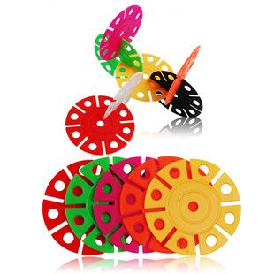 益智玩具 批发供应 直径5.5CM大号雪花片 拼插积木 动手益智玩具 儿童玩具