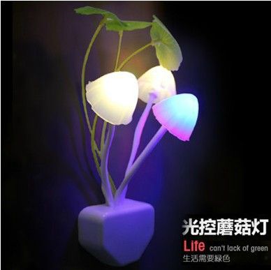 电子电器 厂家直供创意梦幻星空蘑菇灯/梦幻蘑菇灯 阿凡达LED光控小夜灯批