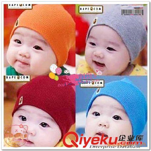 袜子帽子|手套围巾|保暖用品 外贸宝宝休闲帽子，韩版超人气儿童帽子 宝宝套头帽子混批发1328