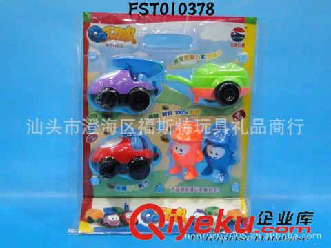 惯性玩具 10378惯性QQ工程车 超Q可爱卡通惯性车玩具