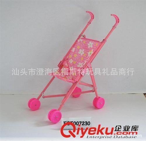 婴儿玩具/推车玩具 供应7230塑料婴儿手推车 宝宝过家家玩具 仿真玩具