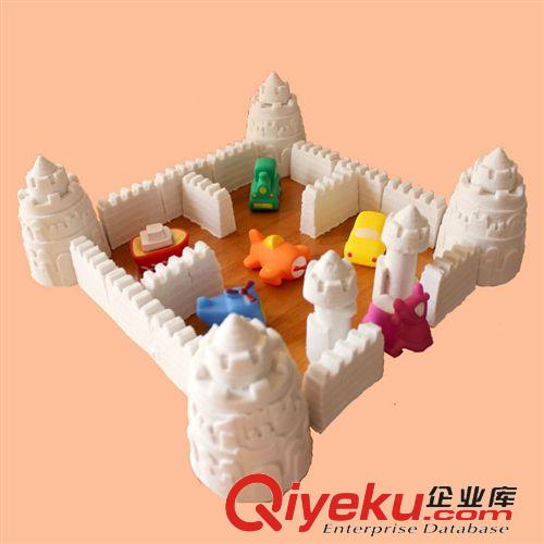 新品 厂家直销儿童专用 益智城堡玩具 白色流星沙