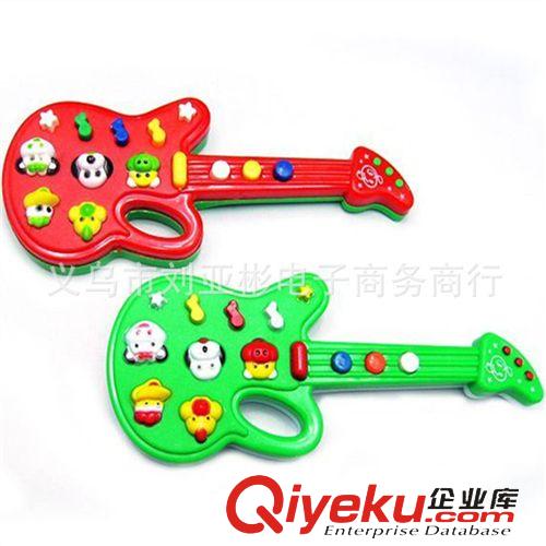 电动玩具类 供应儿儿童电子吉他玩具带12首童谣 实用音乐电厂家直销批发