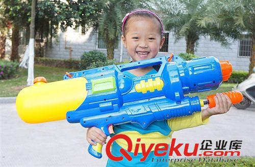 精品推荐 超大号水枪75厘米高压双头成人儿童水枪玩具3C认证 夏季热卖