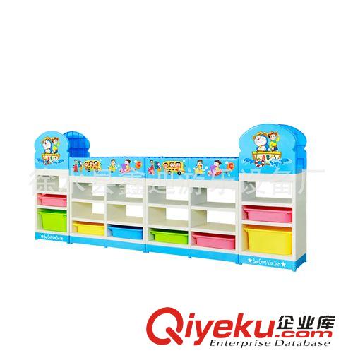 幼儿园配套设施 哆啦Ａ梦玩具柜组合　款式新颖　幼儿园专用柜