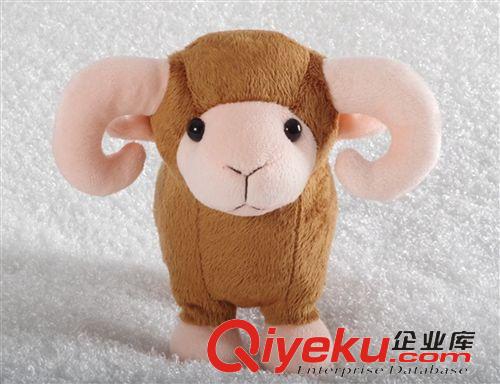 生肖吉祥物公仔 2015羊年新款羊公仔 企业促销礼品吉祥物羊玩偶 来图打样定做