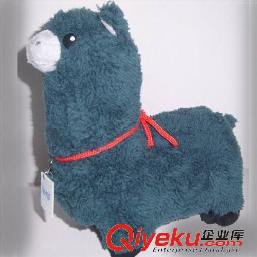 生肖吉祥物公仔 厂家直销 18CM毛绒羊驼公仔  商业活动促销羊玩具