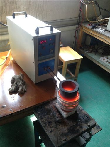 高频机 15KW小型高频加热机 节能型 家用手提式 实验高温电炉 实验熔炼炉