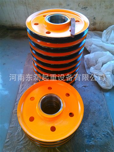 起重机重型配件 专业生产WJ型热轧滑轮片 材质Q235  Q345 标准现货 非标定制