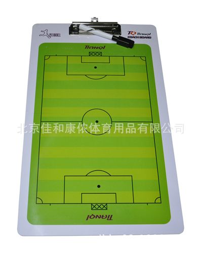 *球类器材系列 热销 足球示教板 足球战术板 足球示教图 PVC足球战术板 无磁性