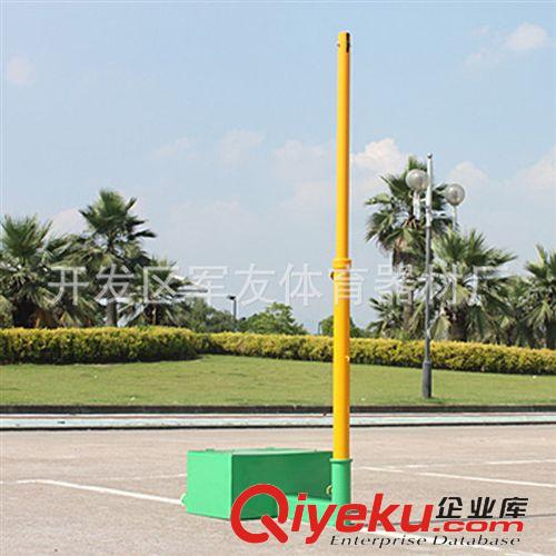 排球系列 供应 体育器材ZS-3017- A 移动式排球柱 纯铸铁底座重300公斤