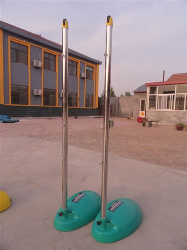 足、排、羽、网球器材 厂家供应 羽毛球器材 HAS-4231 ABS羽毛球柱 不锈钢羽毛球架