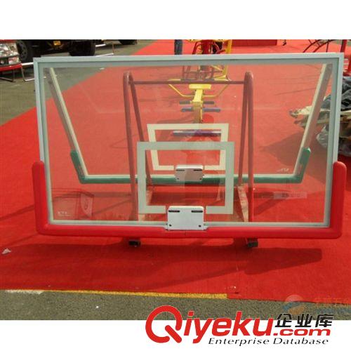篮球板、篮圈 批发供应 海奥森 标准 透明 10mm 钢化玻璃篮球板