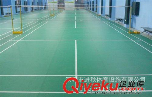 运动地板 深圳PVC地板 PVC地胶 羽毛球场PVC卷材 羽毛球场PVC地板颜色价格