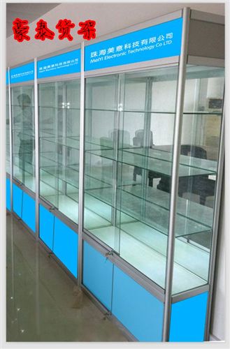 精品展柜系列 北京 钛合金货架 展柜总批发 承接加工异形货架