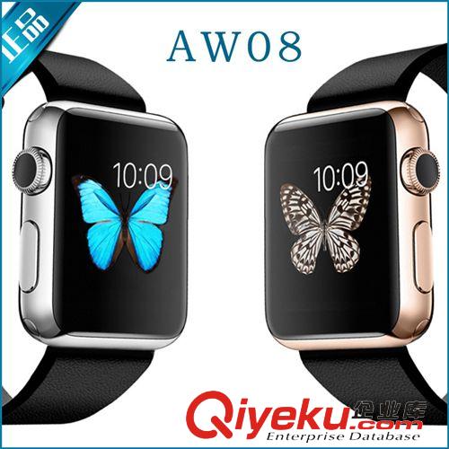 智能穿戴 厂家直销蓝牙智能手表 运动手表AW08 支持苹果安卓手机智能穿戴
