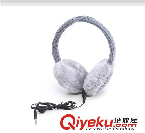 保暖耳罩耳机(Earmuffs Headphones 深圳工厂直销时尚针织保暖立体声耳罩，淘宝天猫货源批发时尚耳罩