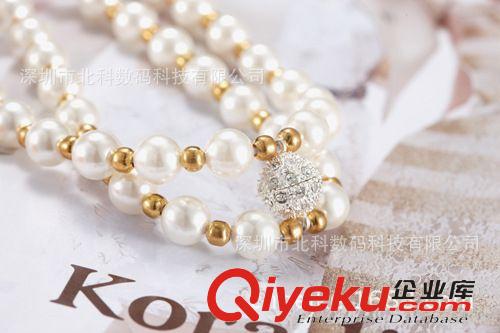 现货产品 【小额批发】厂家直销BK-0775项链耳机 串珠耳机 可接打电话