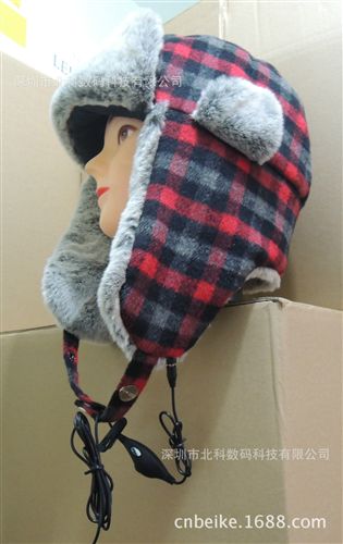 现货产品 深圳厂家直销时尚保暖立体声百搭雷锋保暖耳机帽BK-2132淘宝批发