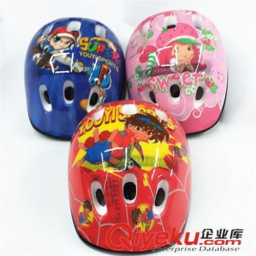 体育用品 儿童防护轮滑头盔儿童溜冰鞋头盔滑板旱冰滑冰必备男女