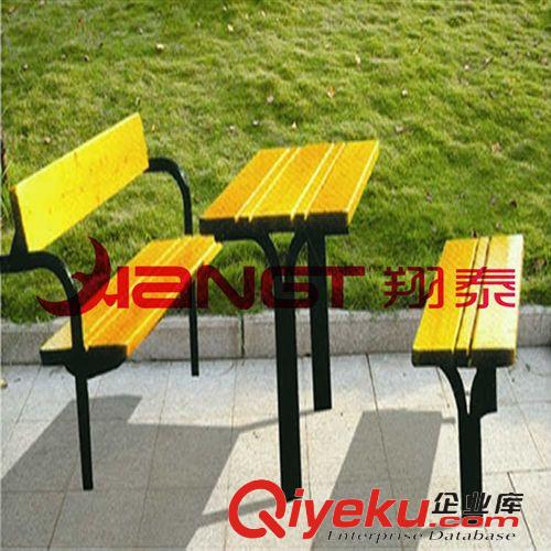 休闲椅 供应小区公园椅 桌椅套件 户外实木倚 公共休息桌椅