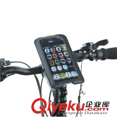 台湾财荣IBERA骑行用品 台湾IBERA IB-PB12 自行车手机包 4.5-5.0英寸智能手机袋+Q5支架