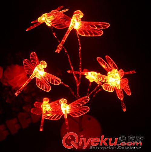 景观树灯 红色蜻蜓--爆款 迷你树小夜灯/礼品灯/新奇特/梦幻树灯
