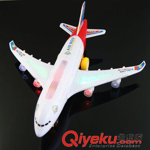 电动玩具 空客A380 电动万向音乐灯光 超炫儿童玩具飞机