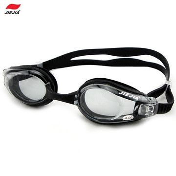 水的世界 zp男女捷佳泳镜 近视游泳眼镜 高清晰防水防雾 OPT2660度数备注