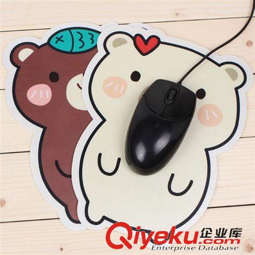 鼠标垫 批发可爱韩国 超卡哇伊鼠标垫 小棕熊 小白熊