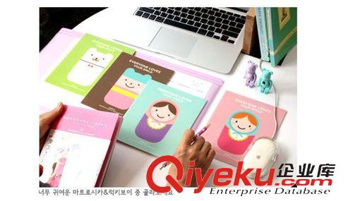 鼠标垫 韩版卡通文具PLAN D 新款萌萌可爱卡通鼠标垫 批发