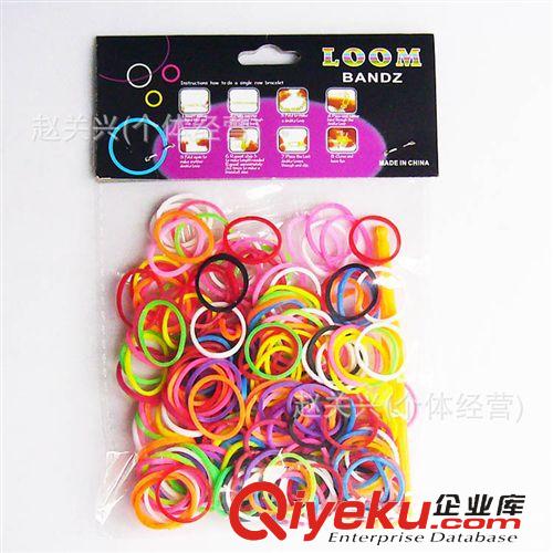 发圈发饰 2014新款Loom Bands彩虹手工编织器DIY橡皮筋手环编织手链简装