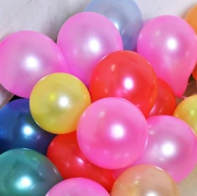 玩具小球 yz产品 珠光彩色加厚气球 定制气球 量大从优