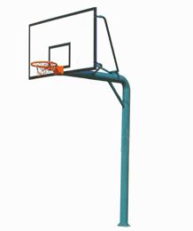 篮球架系列 固定单臂篮球架报价，固定单臂篮球架规格，篮球架详细参数