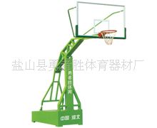 热销产品 篮球架生产厂家 地埋篮球架 固定式篮球架 手动液压篮球架
