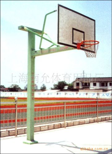 球柱、球架 [厂家直销]供应固定式方管篮球架 上海地区免费上门安装
