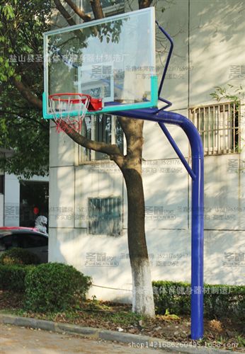 篮球比赛训练系列 篮球架 地埋篮球架 中小学篮球架 地埋安装 圣鑫厂家生产直销