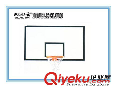 篮球架 双云户外高强度安全钢化玻璃篮球板室外标准移动篮球架框透明篮板