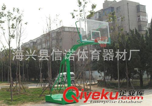 篮球架系列 厂家供应 体育篮球架系列 户外移动式凹箱蓝球架