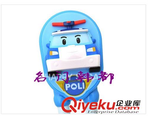 poli警车 汽车系列 韩国进口警车 {zx1}款儿童学习筷/训练筷子三件套
