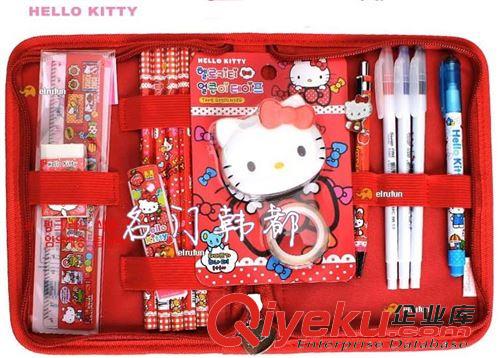 凯蒂猫系列 韩国进口-hello kitty 凯蒂猫铅铅笔，组合/文具套装/礼盒