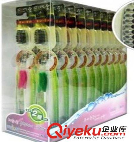韩国其他生活用品 韩国原产纳米金超细毛竹炭牙刷