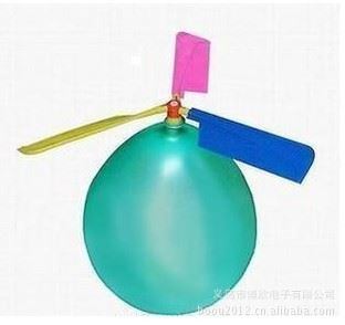 发光玩具饰品 气球飞机【2球装】/ 气球直升机 快乐飞机益智玩具