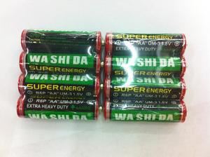 5号 / 7号干电池 批发区 WASHIDA条装5号电池 1.5V AA电池 批发