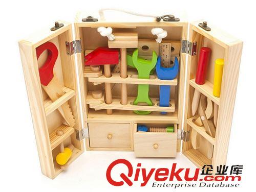 2月上新。。 元智宝宝仿真儿童工具箱过家家玩具套装男孩维修木制修理木质智力
