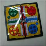 桌面游戏 #生意经# 磁性折叠美式飞行棋 六一儿童节礼物 棋盘 骰子 色子