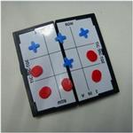 桌面游戏 井字棋三子棋 带磁性可折叠棋盘 儿童益智棋类玩具
